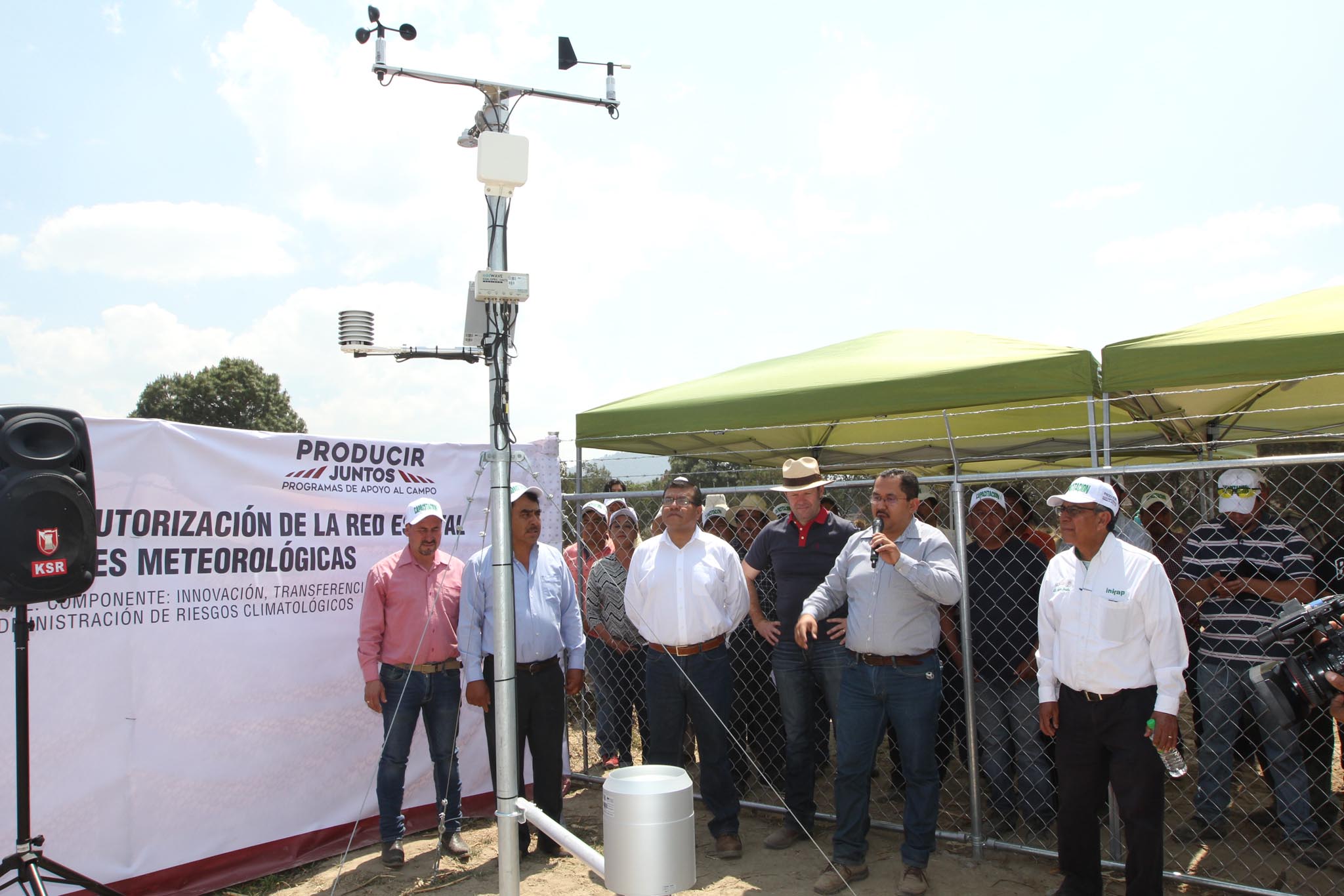 Pone en marcha Sefoa Red Estatal de Estaciones Meteorológicas